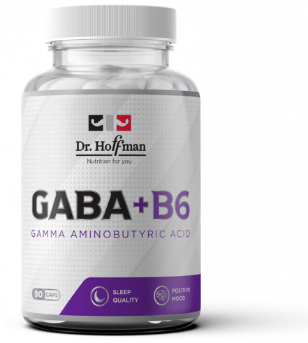 Dr.Hoffman GABA + B6 500 мг, 90 капс