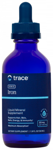 Trace Minerals Ionic Iron 22 mg, 56 мл