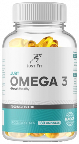 Just Fit Just Omega-3, 180 капсул