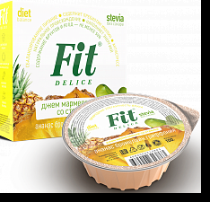 FitParad Джем мармеладный со стевией, 100 г