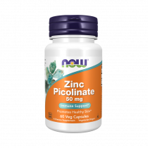 NOW Zinc Picolinate 50 mg, 60 капсул
