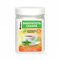 Bombbar Заменитель сахара &quot;Олигофруктоза, сукралоза, стевия&quot;, 200 грамм